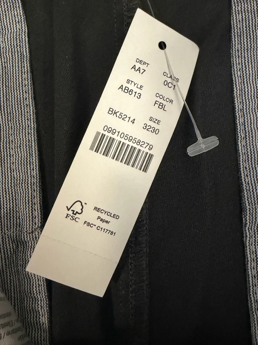 J. Crew Stretch 250 Skinny Black Chinos 32 x30 NWT